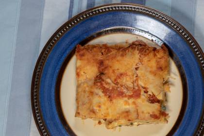 Lasagna cu legume