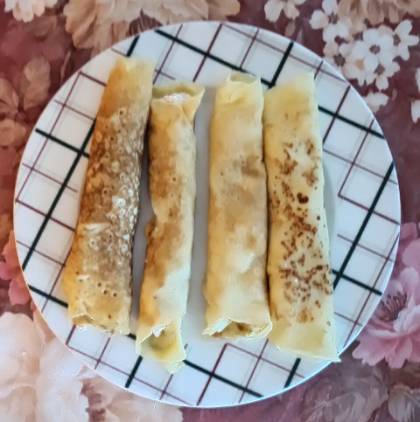 Clătite pufoase cu jumări și bacon